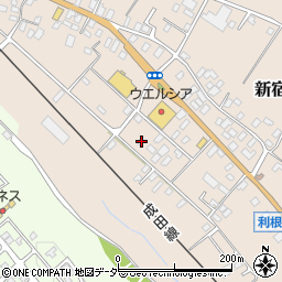 千葉県香取郡東庄町新宿1204周辺の地図