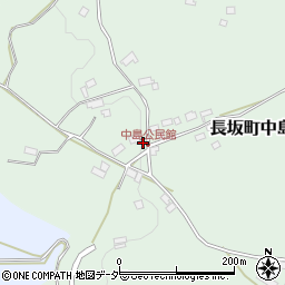山梨県北杜市長坂町中島173周辺の地図