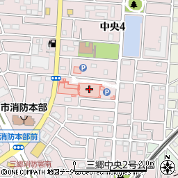 指定居宅介護支援事業所 三郷中央総合病院周辺の地図