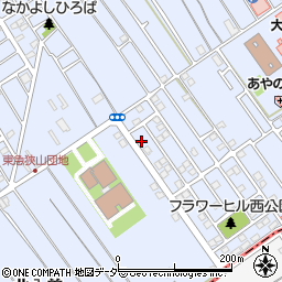 埼玉県狭山市北入曽1508-42周辺の地図
