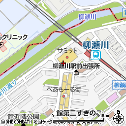 三井住友銀行志木ニュータウン支店 ＡＴＭ周辺の地図