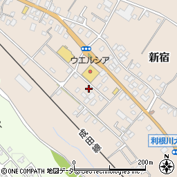 千葉県香取郡東庄町新宿1200周辺の地図