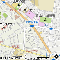 埼玉県蕨市錦町3丁目5-16周辺の地図