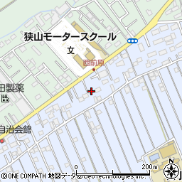 埼玉県狭山市水野886周辺の地図