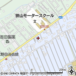 埼玉県狭山市水野903周辺の地図