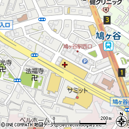 パラッツォ鳩ヶ谷店周辺の地図