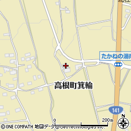 山梨県北杜市高根町箕輪1673周辺の地図