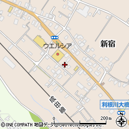 千葉県香取郡東庄町新宿1196周辺の地図