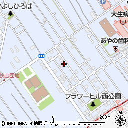 埼玉県狭山市北入曽1508-19周辺の地図