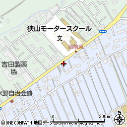 埼玉県狭山市水野902周辺の地図