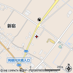 千葉県香取郡東庄町新宿1484周辺の地図