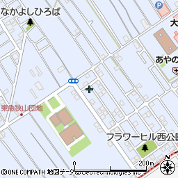 埼玉県狭山市北入曽1508-39周辺の地図