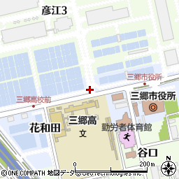 埼玉県三郷市花和田617周辺の地図
