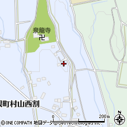 山梨県北杜市高根町村山西割742周辺の地図