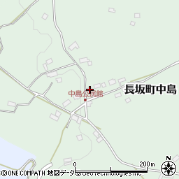 山梨県北杜市長坂町中島259周辺の地図