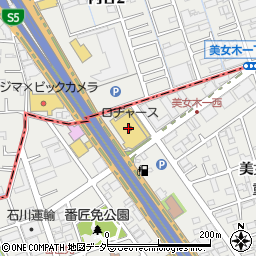 ロヂャース　戸田店周辺の地図