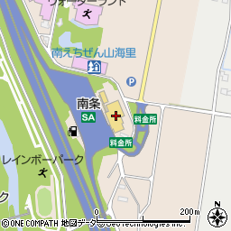 北陸自動車道　南条ＳＡ上り周辺の地図