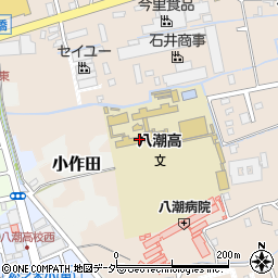 埼玉県立八潮高等学校周辺の地図