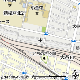 新松戸ファミールハイツ周辺の地図