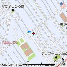 埼玉県狭山市北入曽1508-37周辺の地図