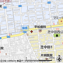 大栄パーク川口芝中田駐車場周辺の地図