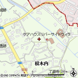 千葉県松戸市根木内180周辺の地図