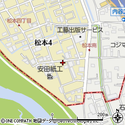 株式会社マルコシ　埼玉ライスセンター周辺の地図