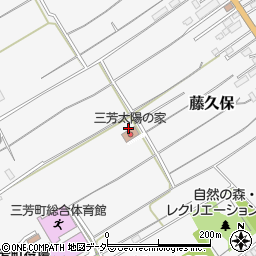 三芳町障がい者就労支援センター周辺の地図