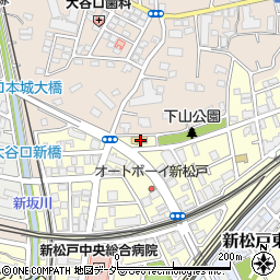 タイヤ館新松戸周辺の地図