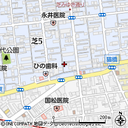 鍵の３６５日救急車鳩ヶ谷本町周辺の地図