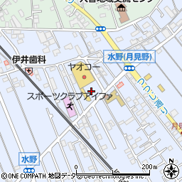 ヤオコー入曽店駐車場周辺の地図