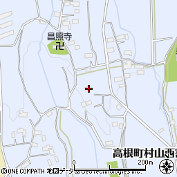 山梨県北杜市高根町村山西割1333周辺の地図