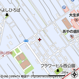 埼玉県狭山市北入曽1508-4周辺の地図