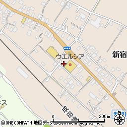 千葉県香取郡東庄町新宿1208-1周辺の地図