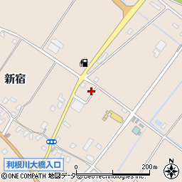 千葉県香取郡東庄町新宿2254周辺の地図