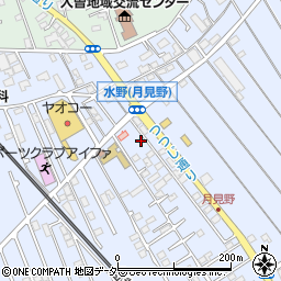 埼玉県狭山市水野445周辺の地図