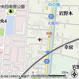埼玉県三郷市幸房704周辺の地図