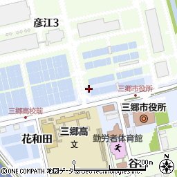 埼玉県三郷市花和田619周辺の地図