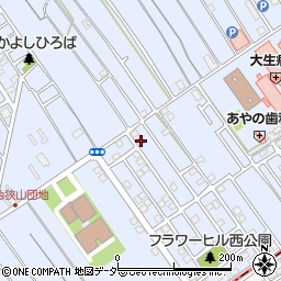 埼玉県狭山市北入曽1508-3周辺の地図