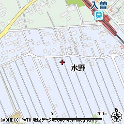 埼玉県狭山市水野651周辺の地図