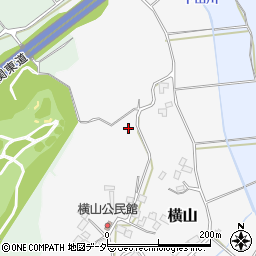 千葉県成田市横山周辺の地図