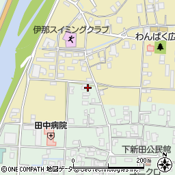 長野県伊那市下新田3574周辺の地図