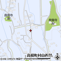 山梨県北杜市高根町村山西割1356周辺の地図