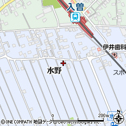 埼玉県狭山市水野611周辺の地図