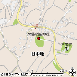 竹袋稲荷神社周辺の地図