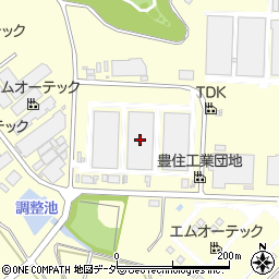 ＴＤＫ成田工場Ｃ地区テント倉庫周辺の地図