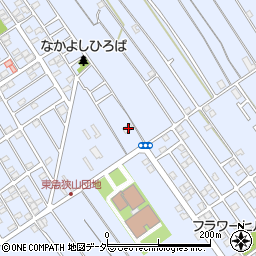 埼玉県狭山市水野186周辺の地図