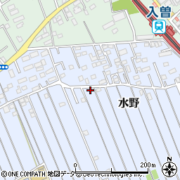 埼玉県狭山市水野665周辺の地図