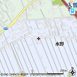 埼玉県狭山市水野686周辺の地図