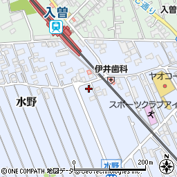 埼玉県狭山市水野561周辺の地図